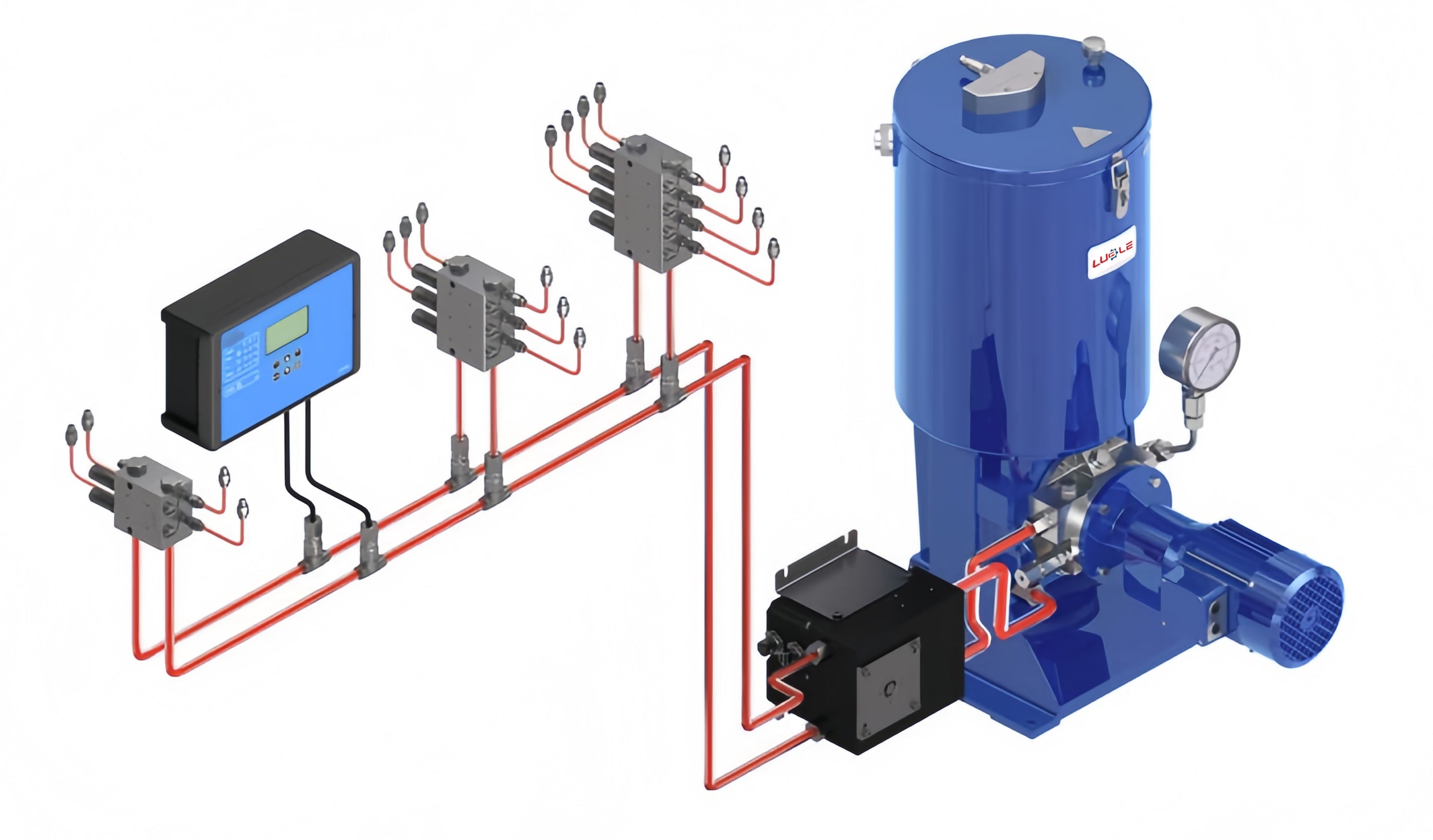 Dual-line Lubrication Systems
